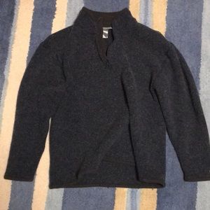 pull over sweater. quarter zips